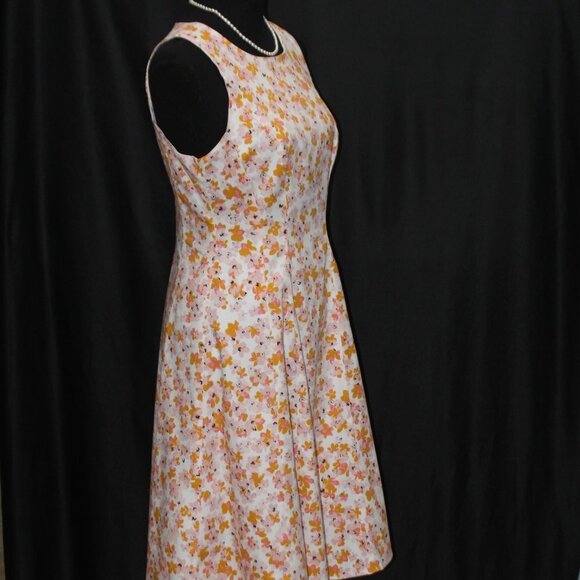 Liz Claiborne Sleeveless Floral A-line Sundress - Picture 10 of 16